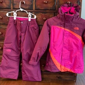 North Face Snow Pants and Jacket.